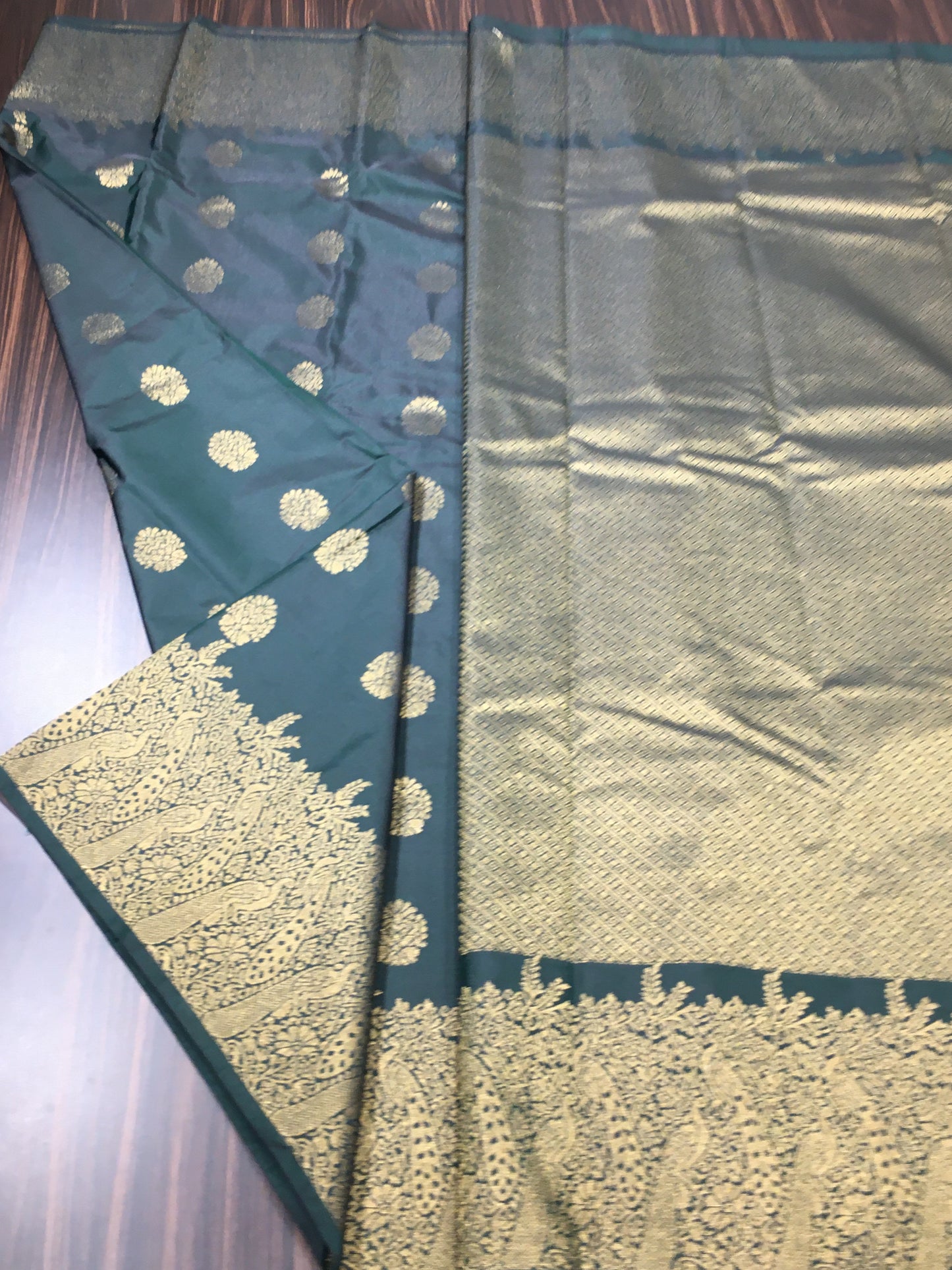 Semi Kanchipuram silk