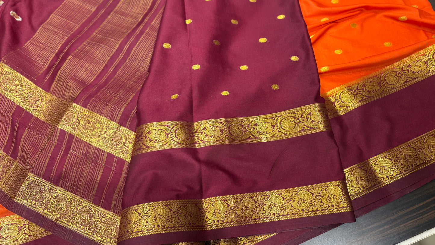 Semi Mysore crape