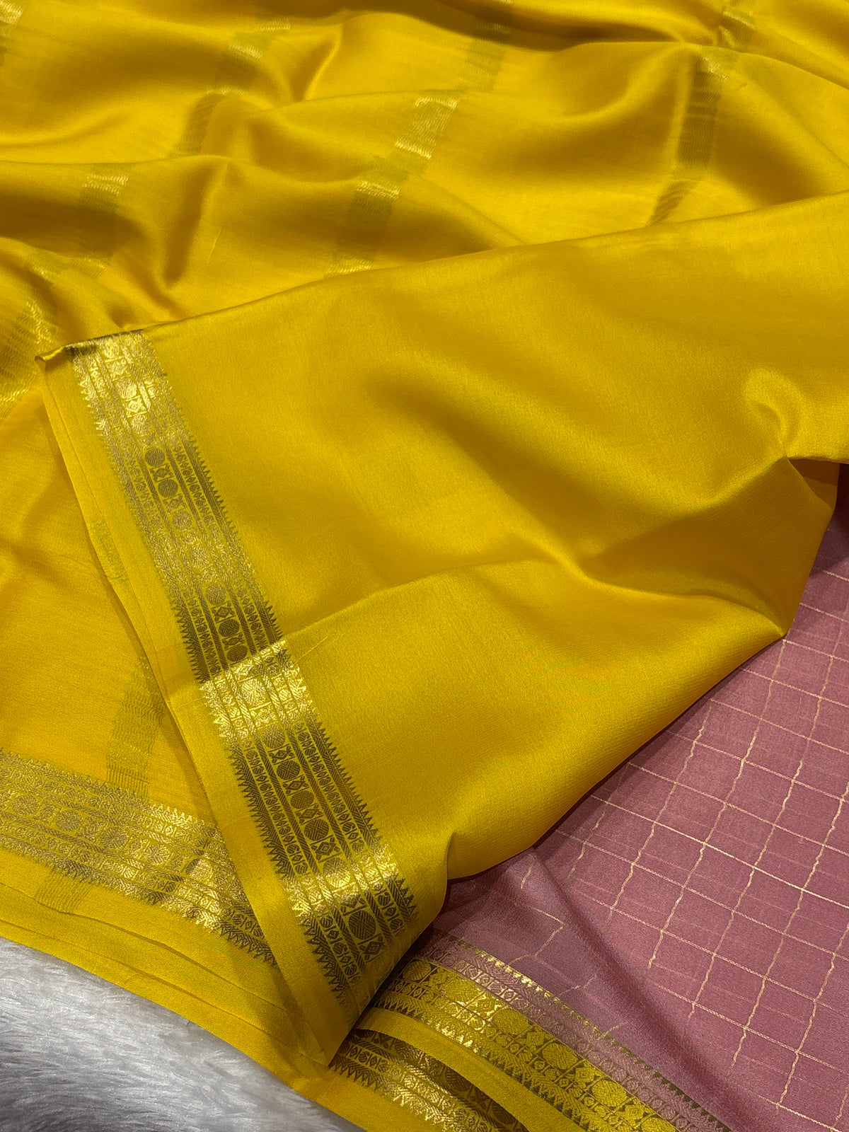Pure Mysore silk