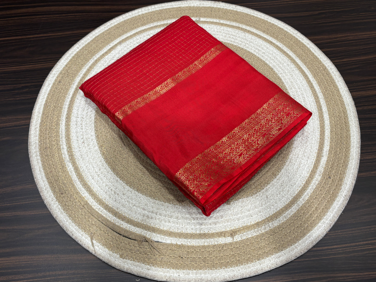 Semi Mysore crape