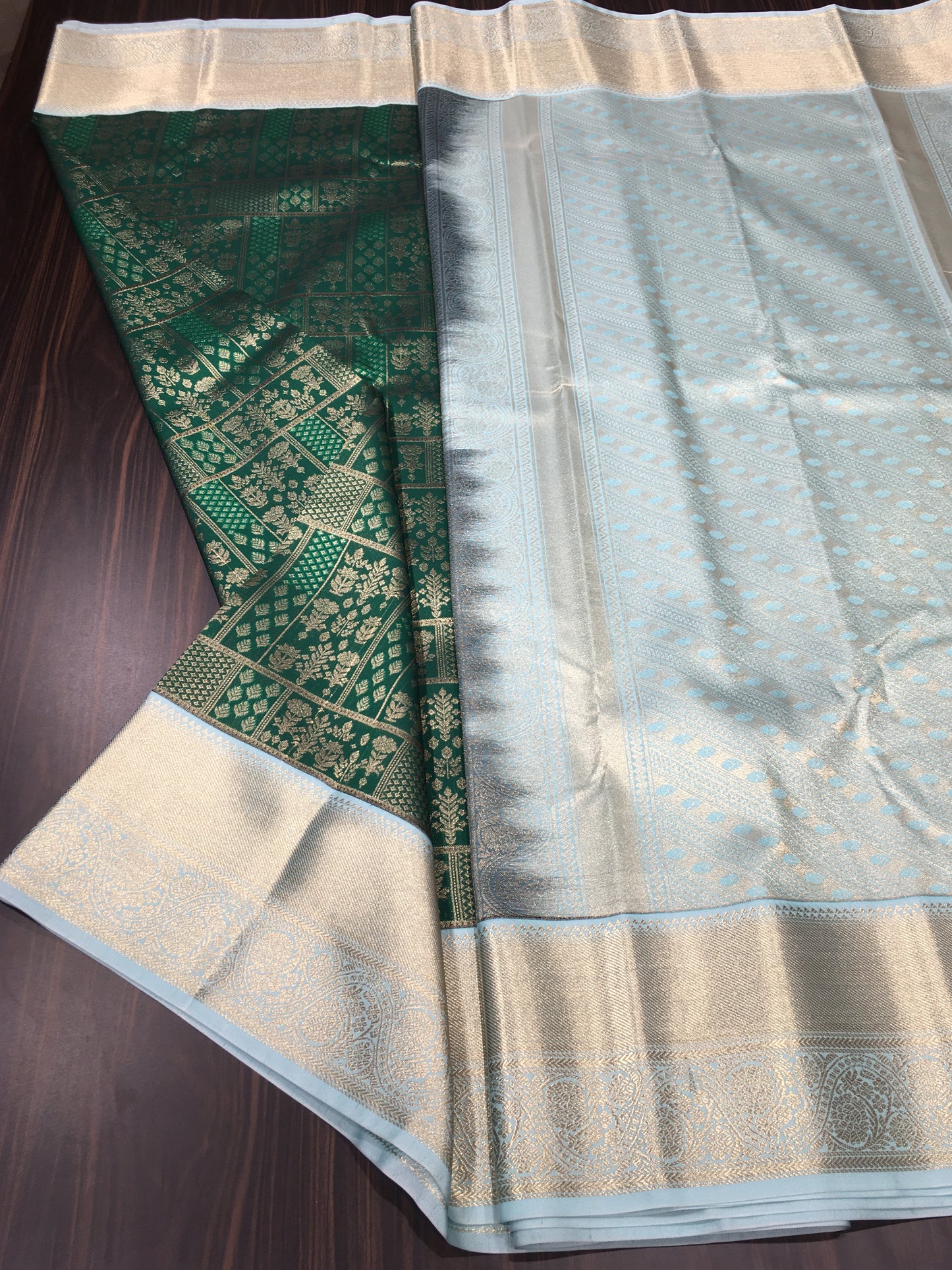Semi Kanchipuram silk