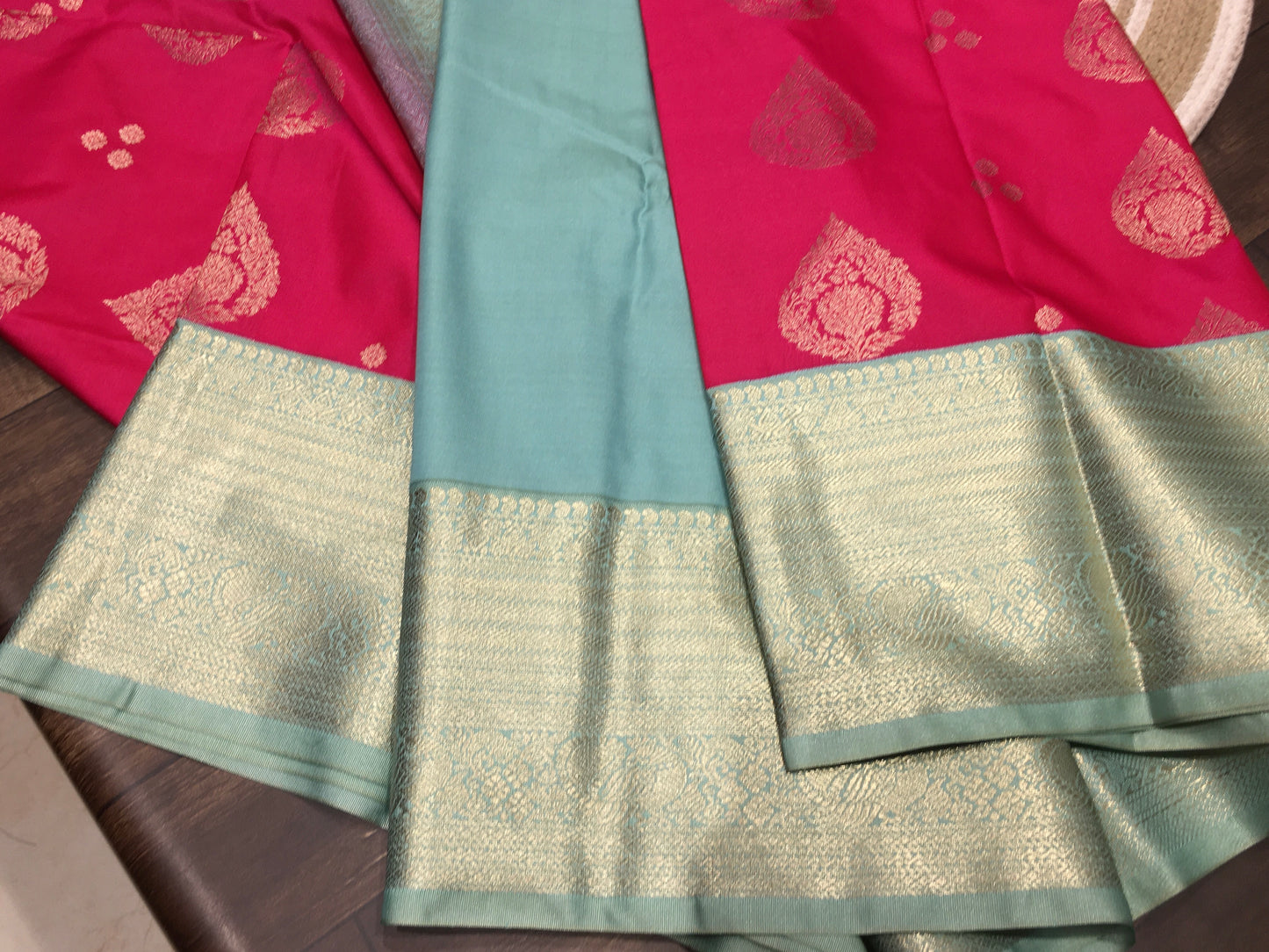 Semi Kanchipuram silk