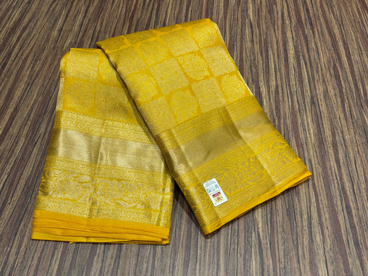 Pure Kanchipuram Brocade Silk