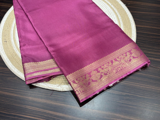 Semi Mysore Crape Silk