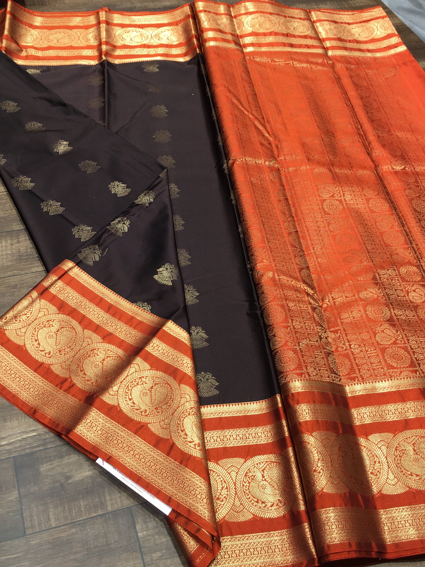Semi Kanchipuram silk