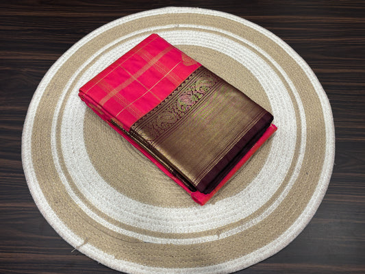 Semi Kanchipuram silk