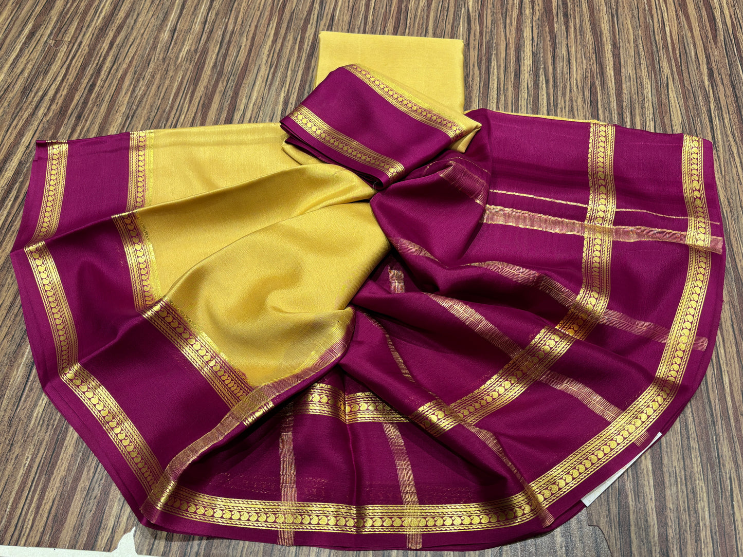 Pure Mysore silk