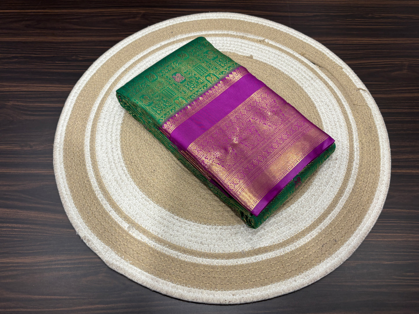 Semi Kanchipuram silk