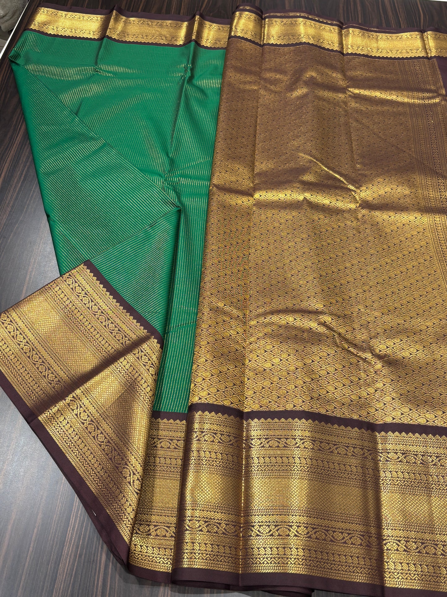 Semi Kanchipuram silk