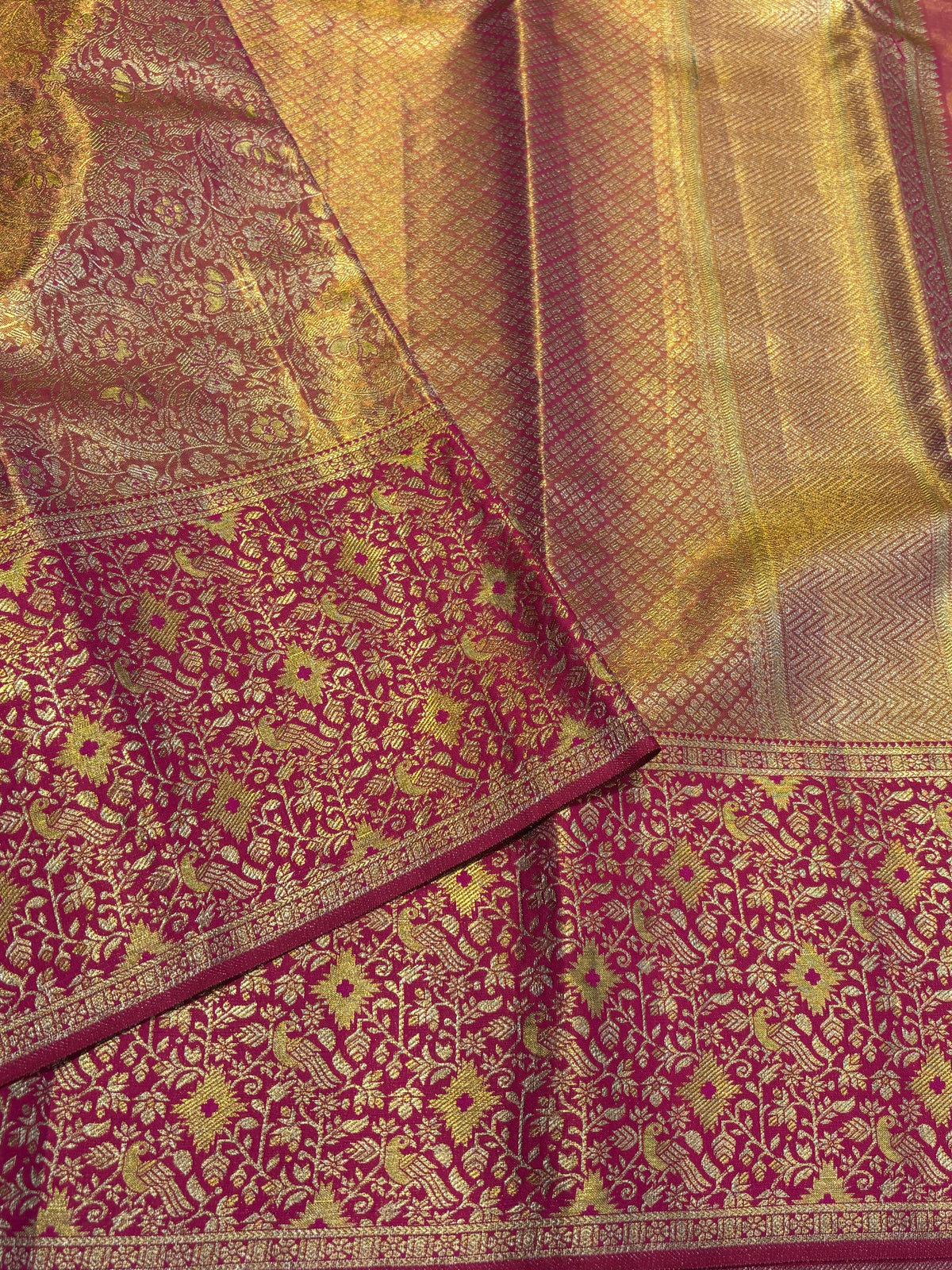 Pure Kanchipuram silk
