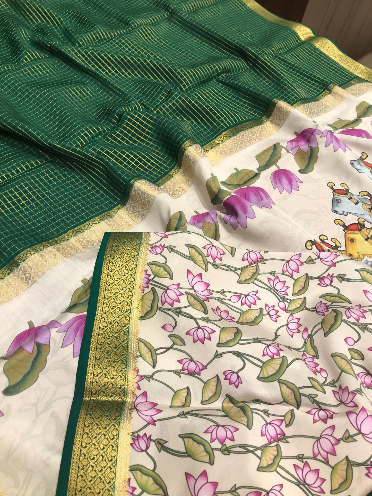 Pure Mysore silk