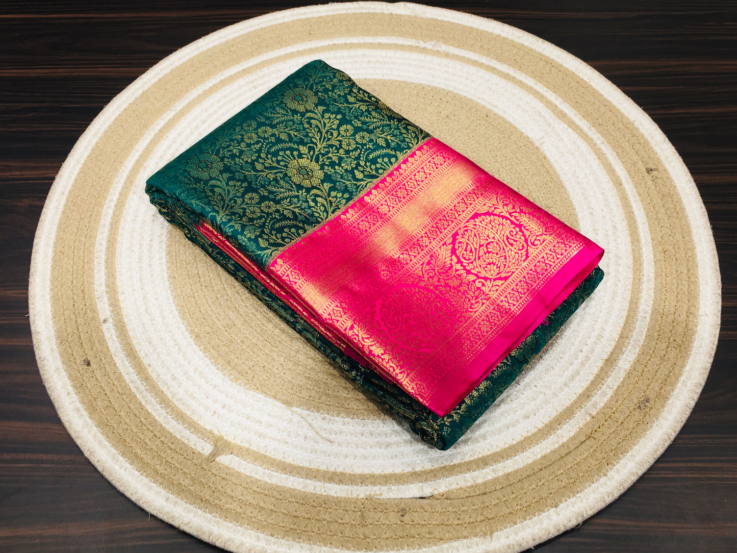 Semi Kanchipuram silk