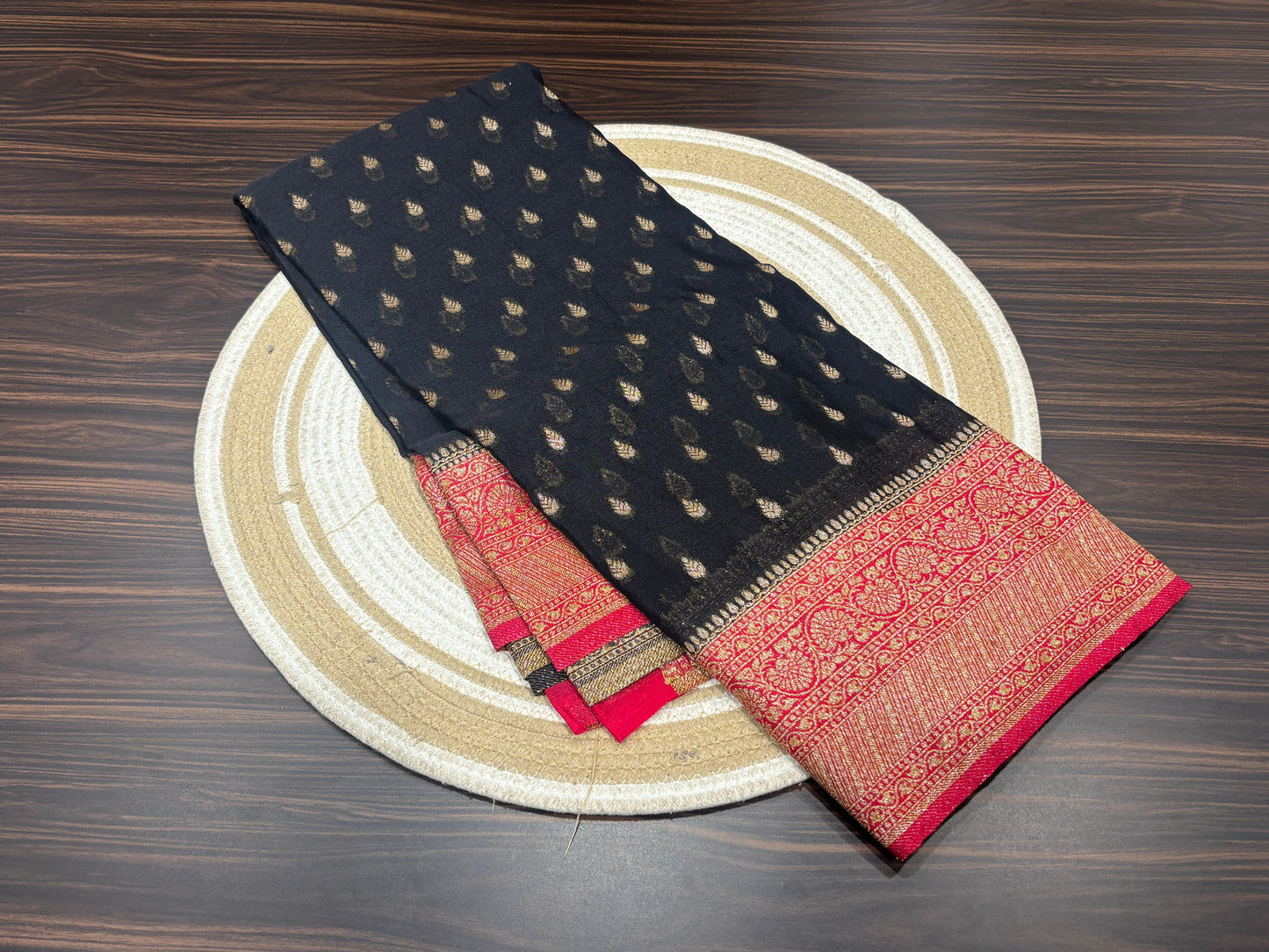 Chiffon georgette saree