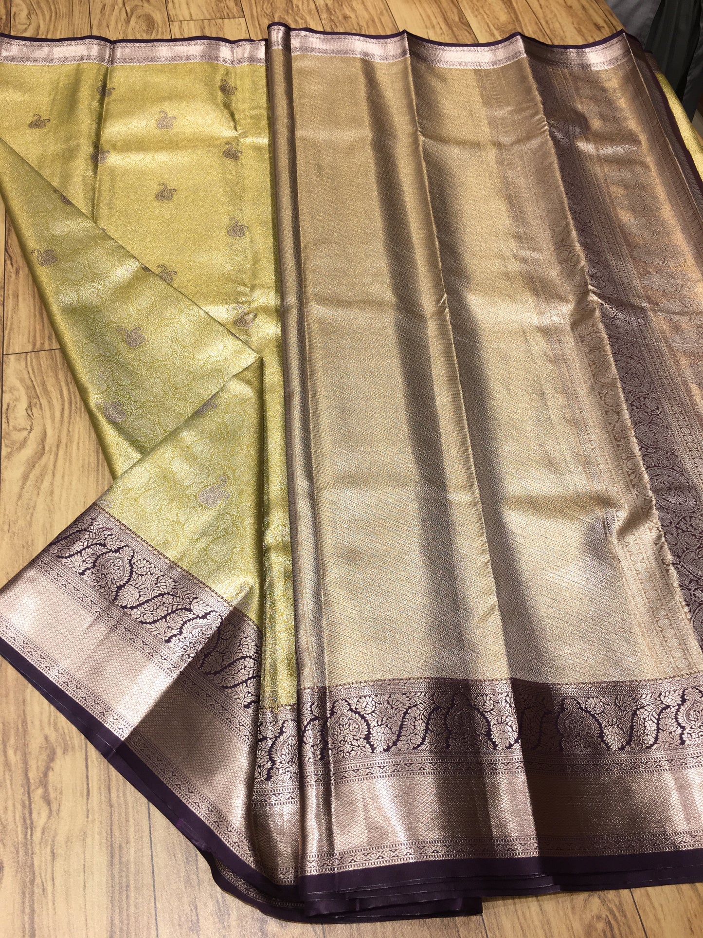 Semi Kanchipuram tissue
