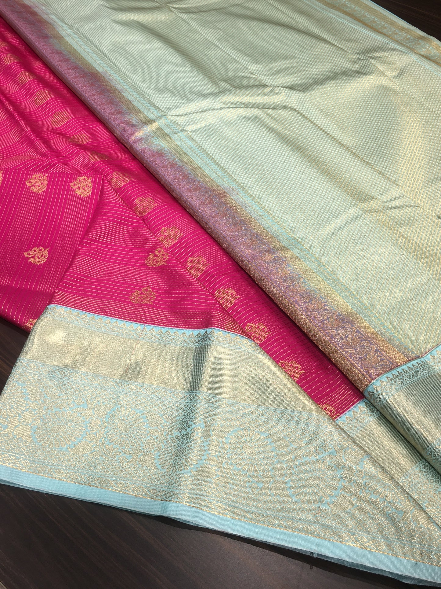 Semi Kanchipuram silk