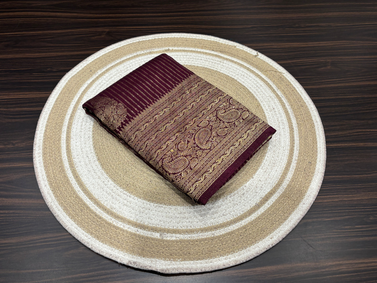 Soft crape saree