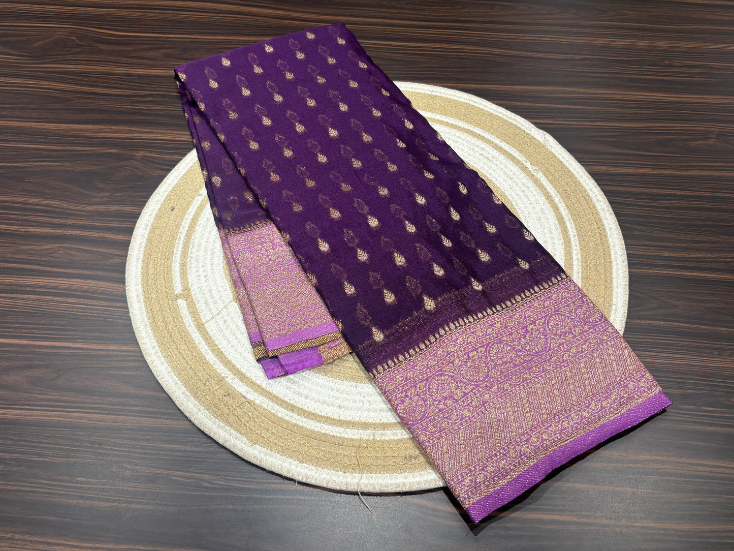 Chiffon georgette saree