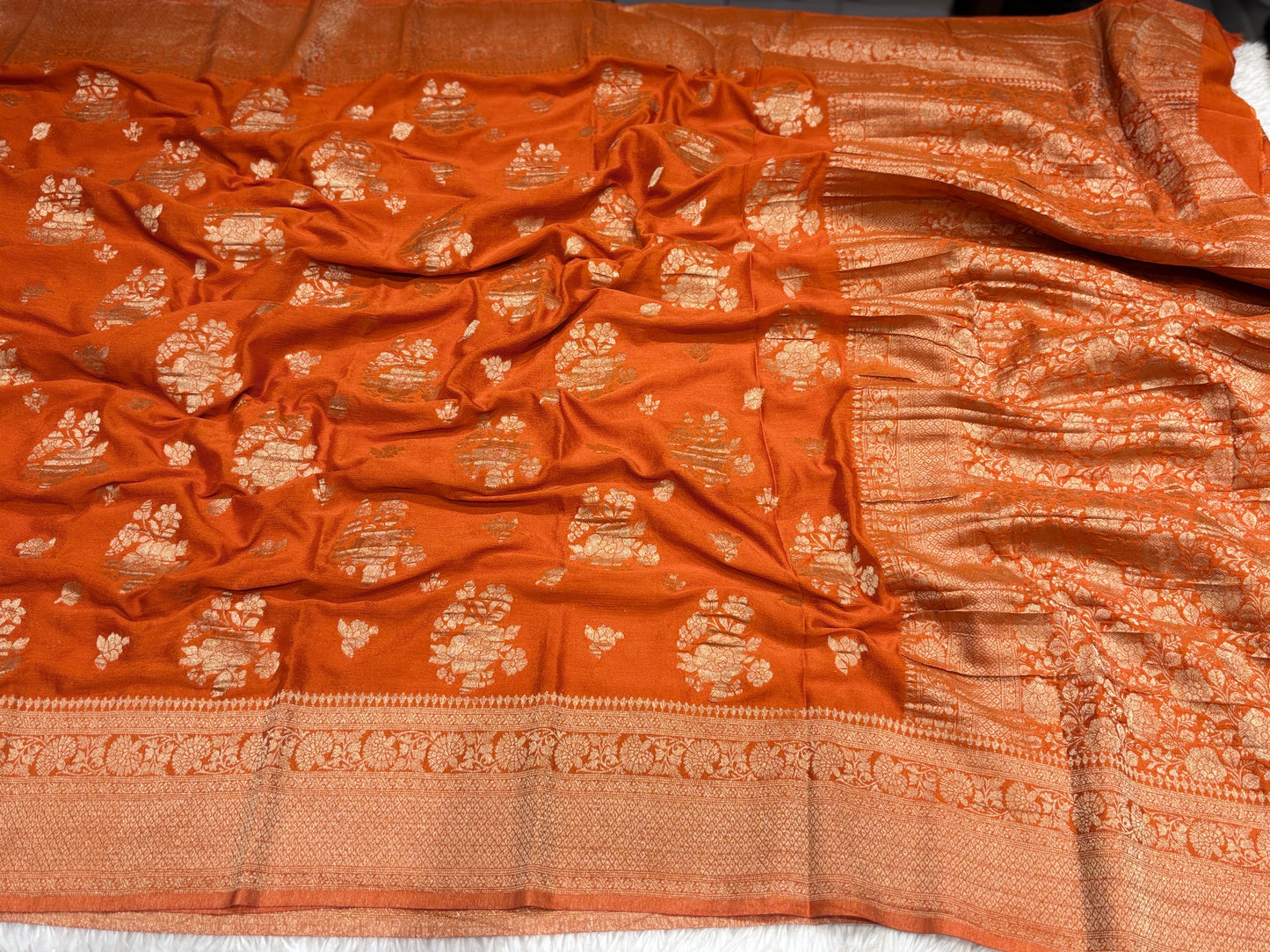 Chiffon georgette saree