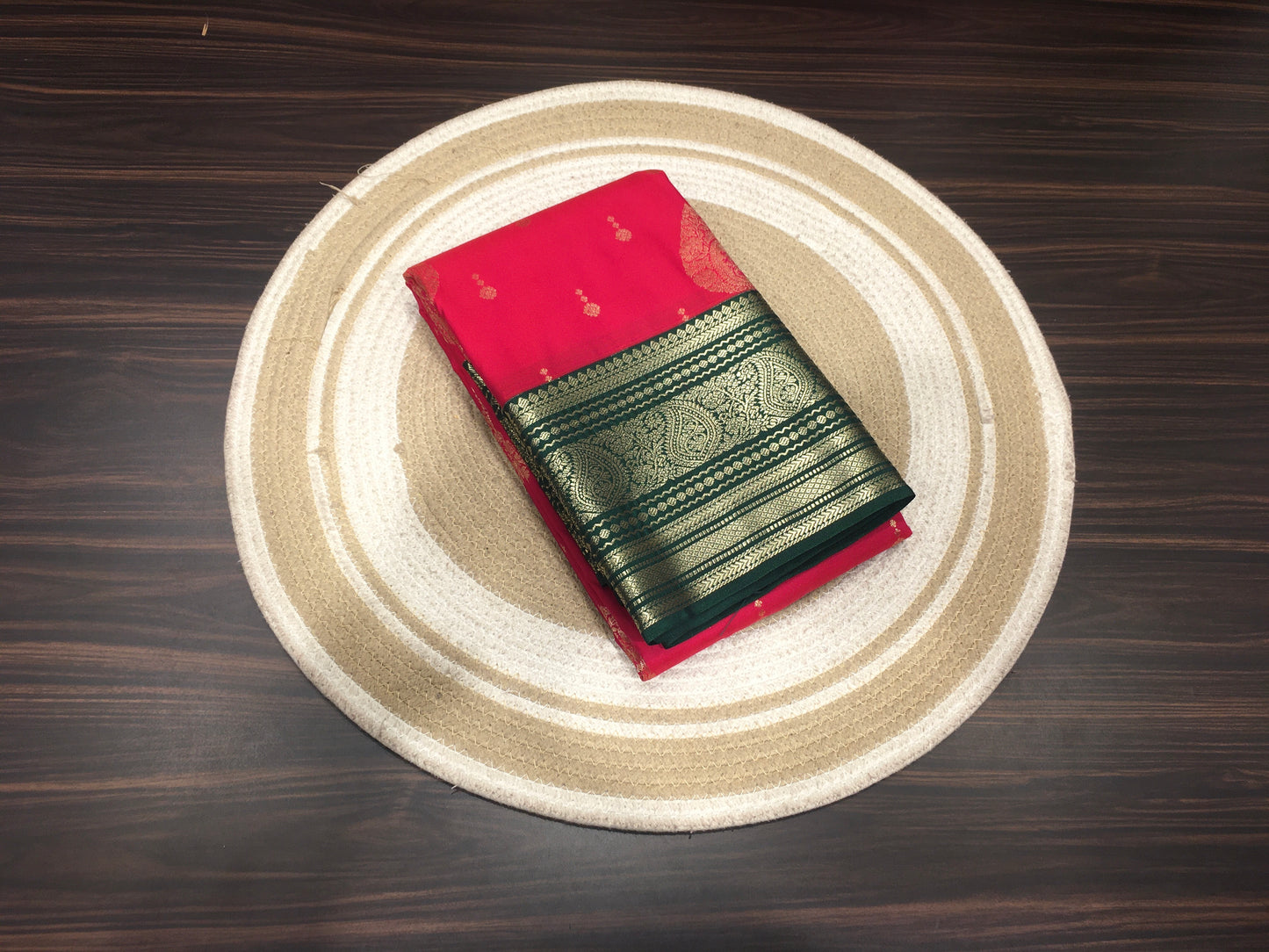 Semi Kanchipuram silk