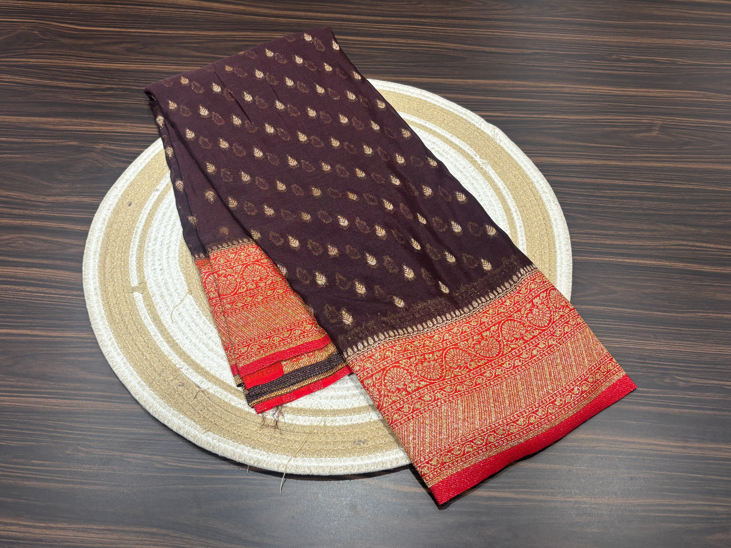 Chiffon georgette saree