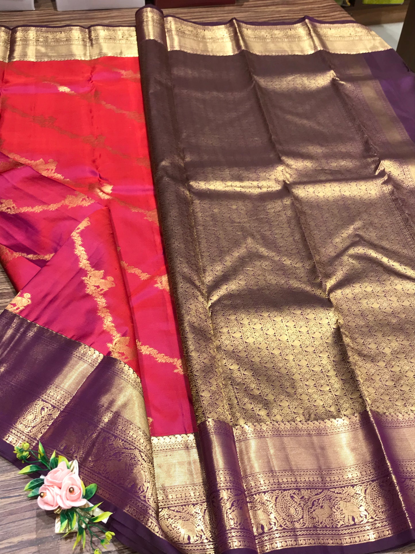 Pure Kanchipuram silk