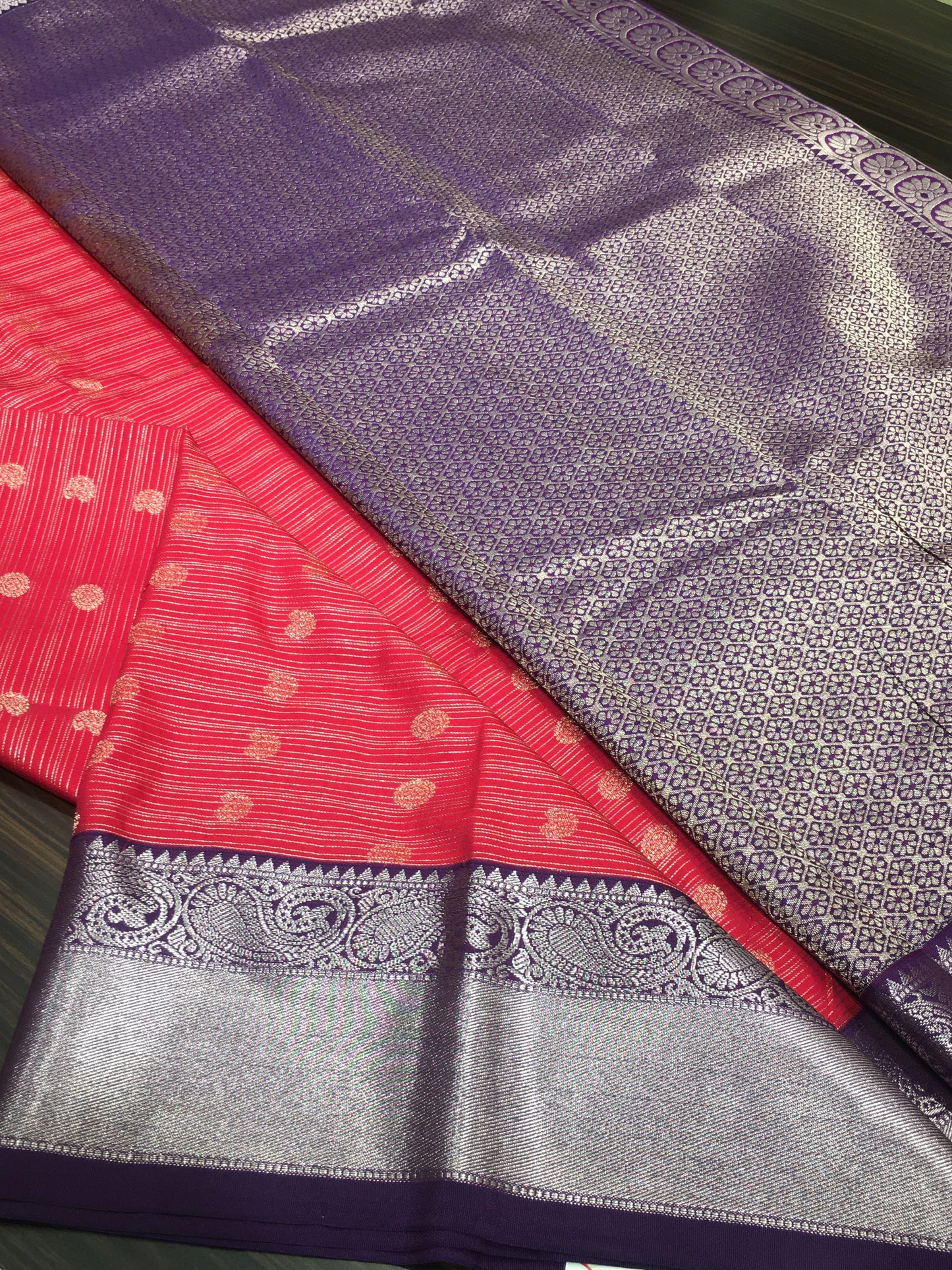 Semi Kanchipuram silk