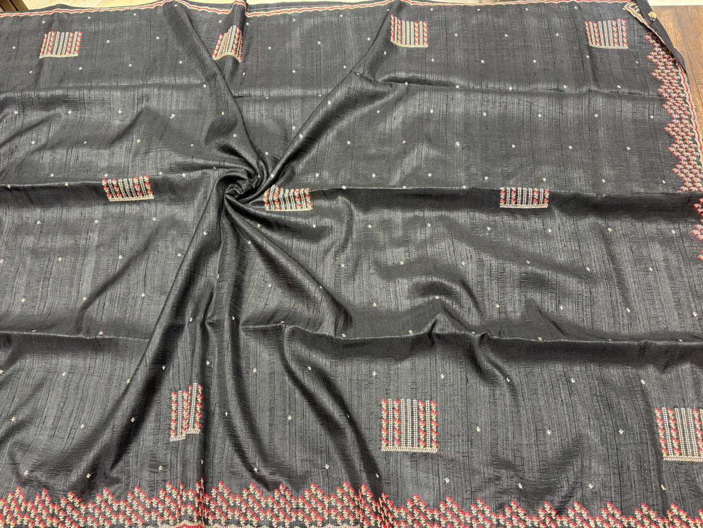 Soft tussar saree