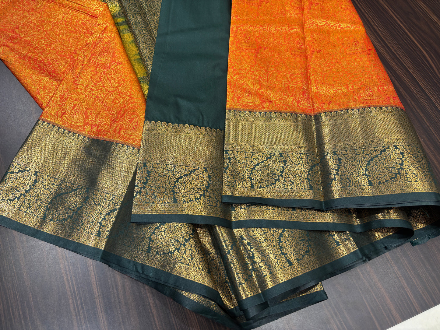 Semi Kanchipuram silk