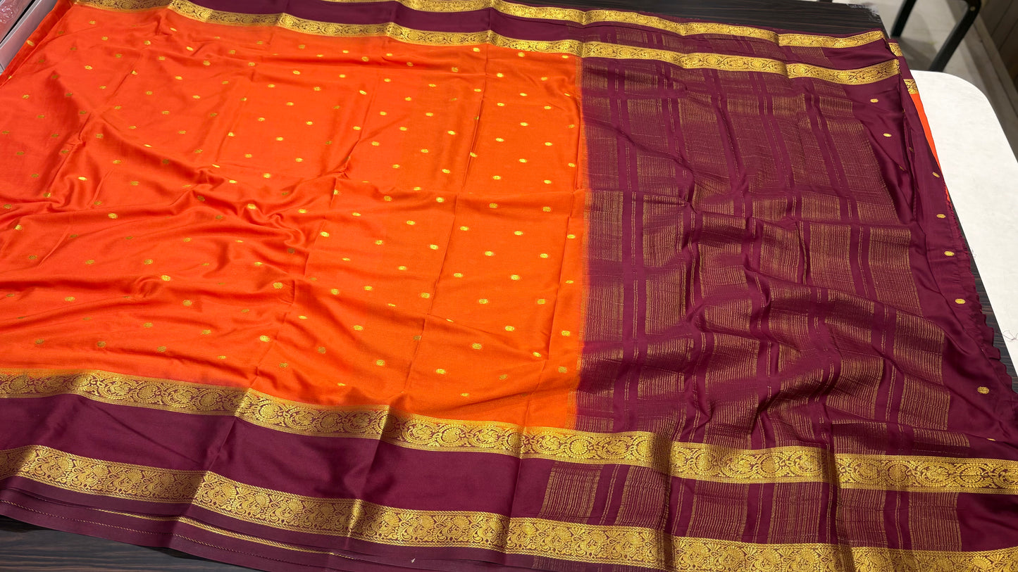 Semi Mysore crape