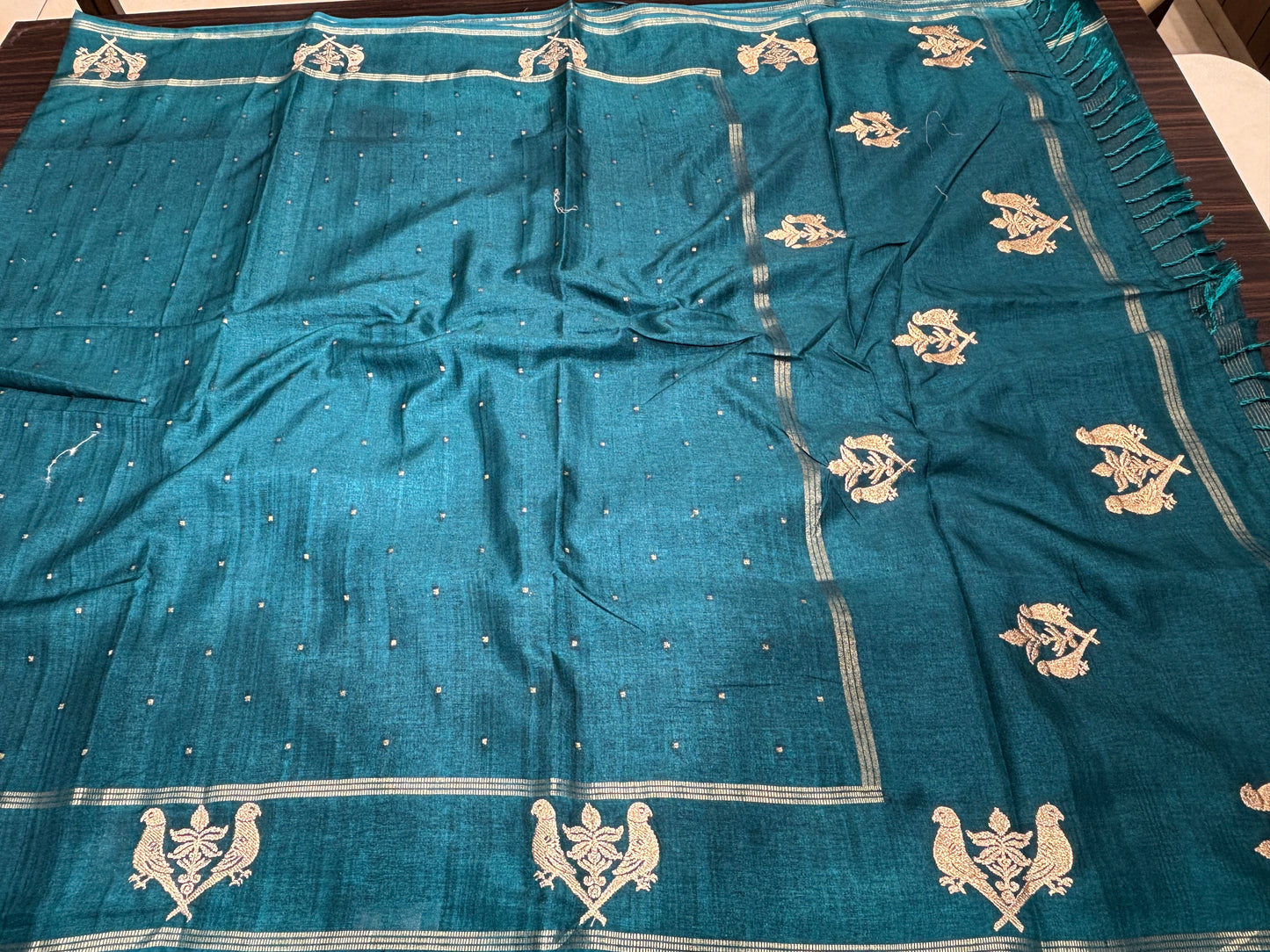 Soft tussar saree