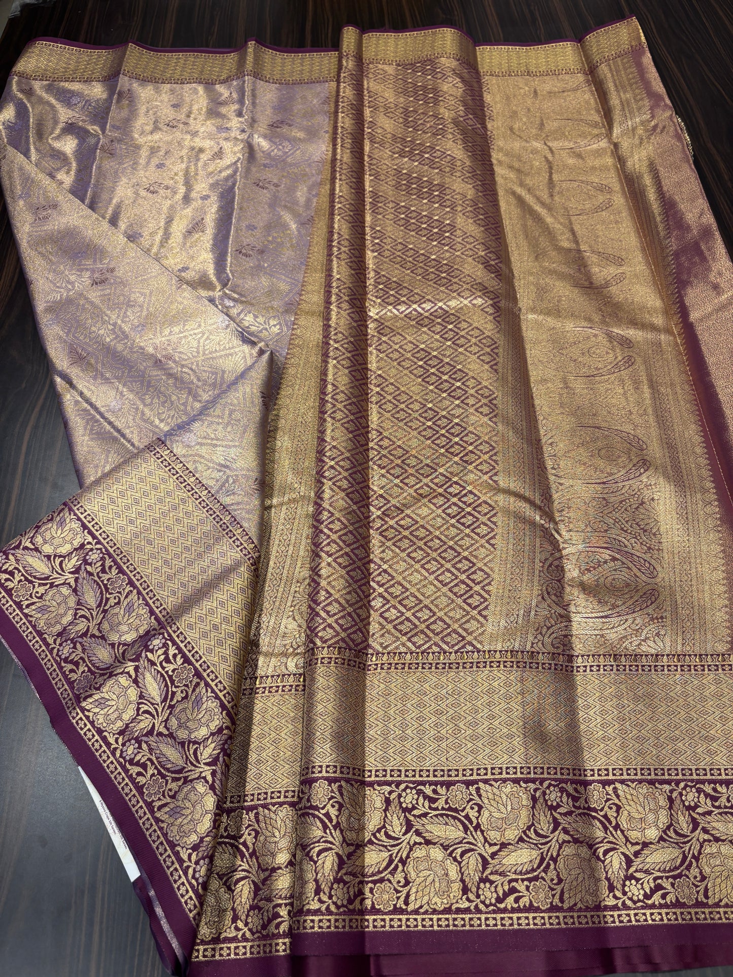 Semi Kanchipuram silk