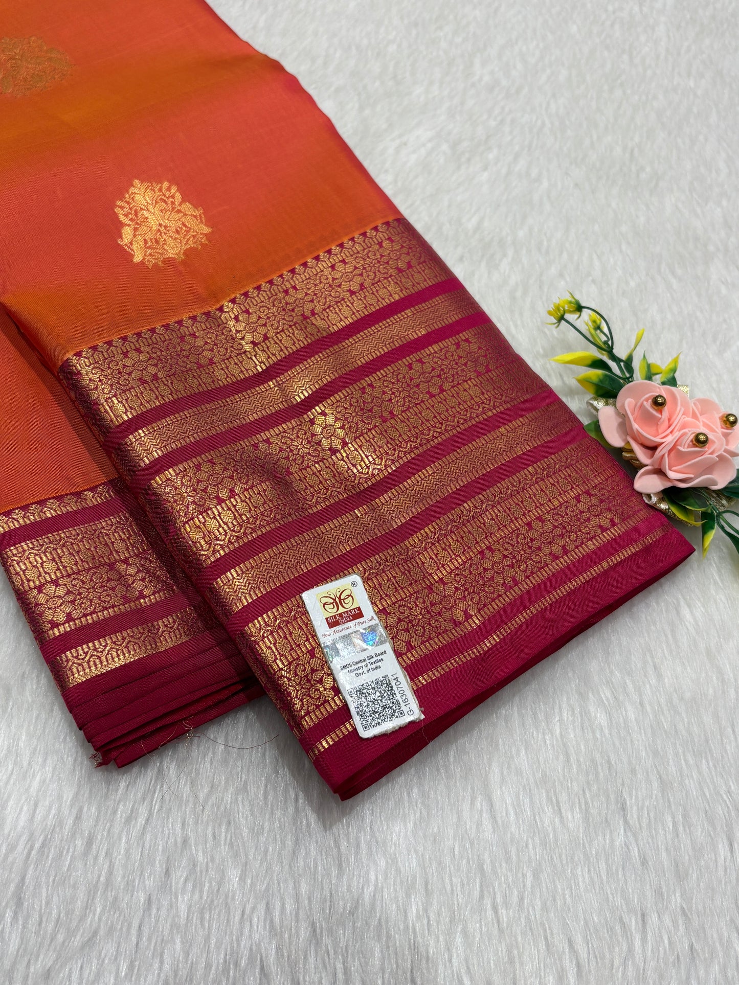 Pure Kanchipuram silk