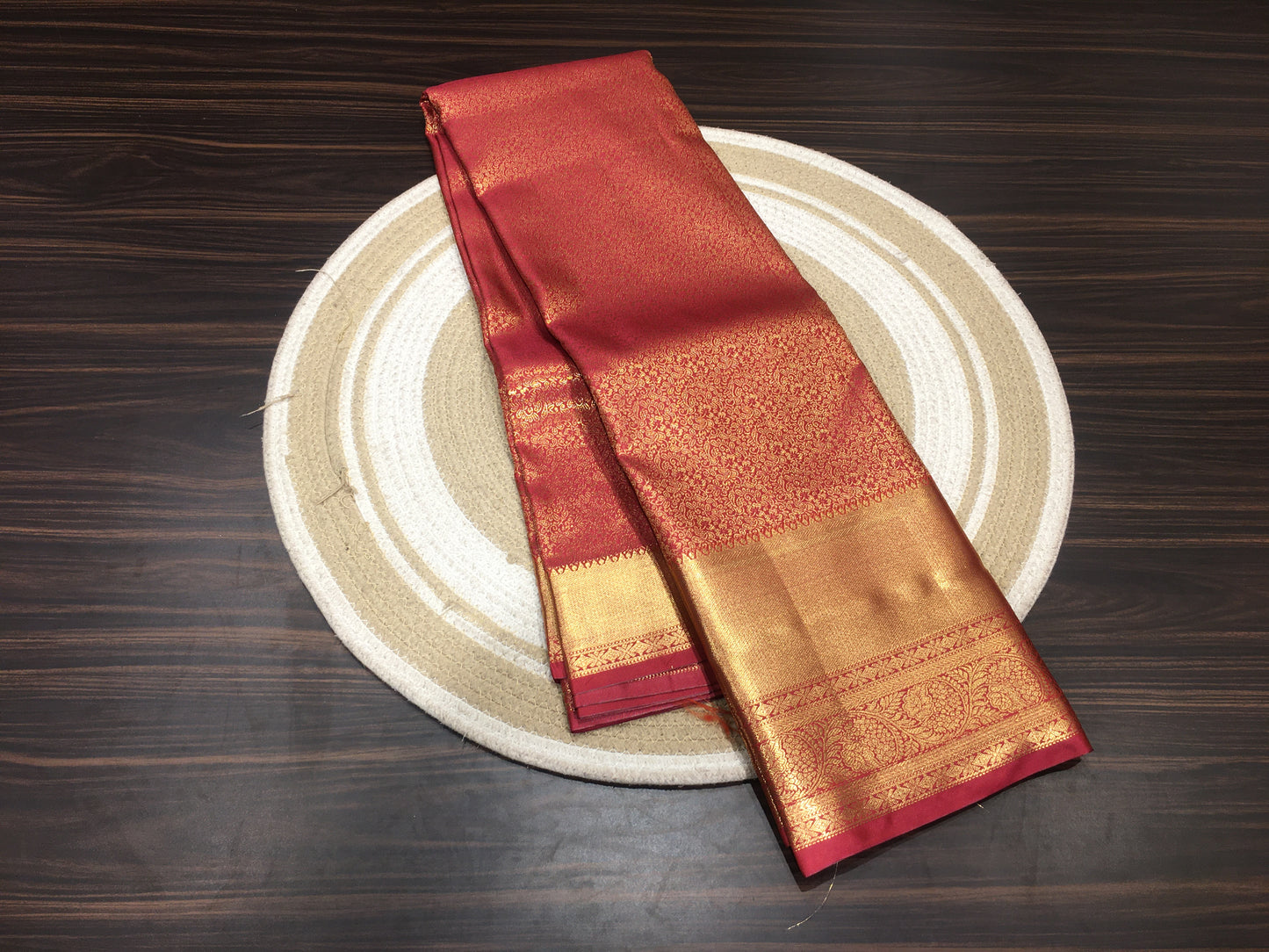 Semi Kanchipuram silk
