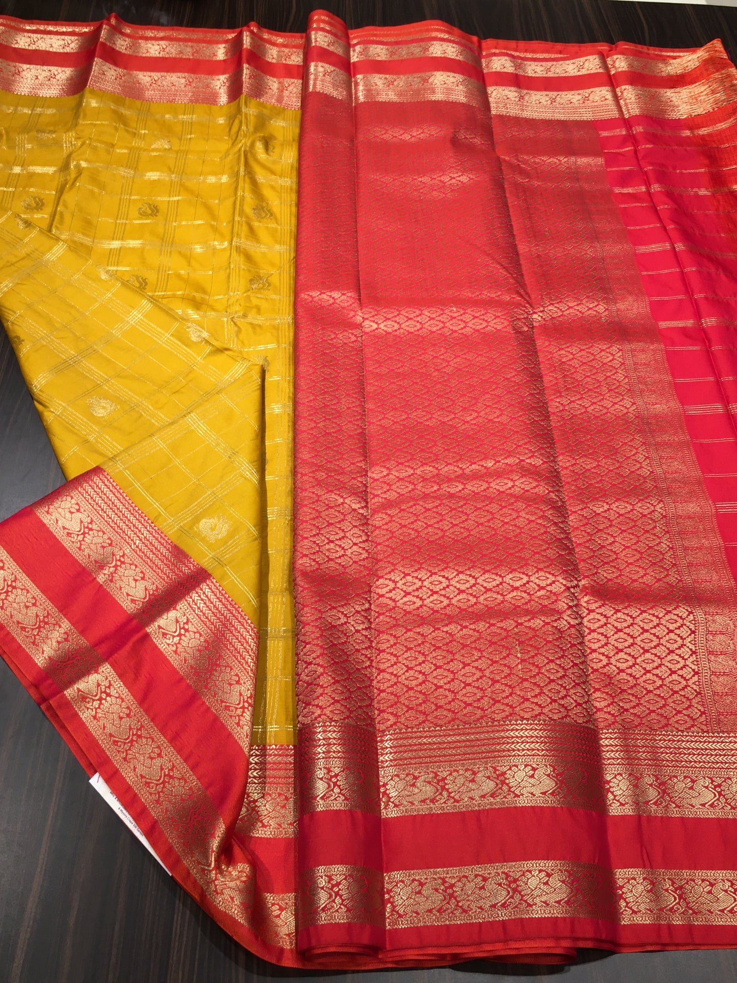 Semi Kanchipuram silk