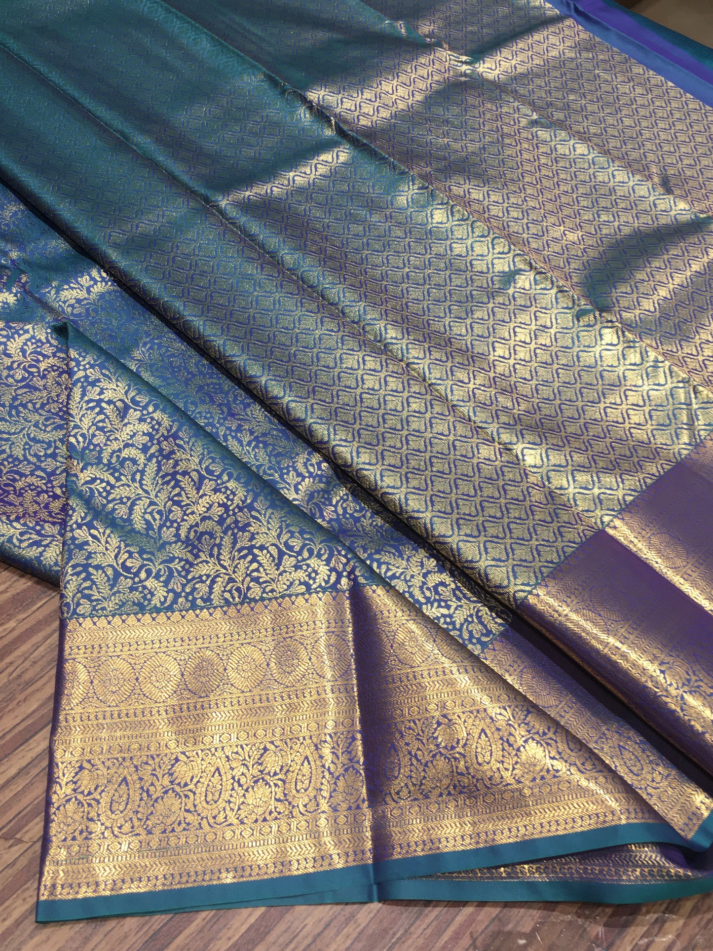 Semi Kanchipuram silk