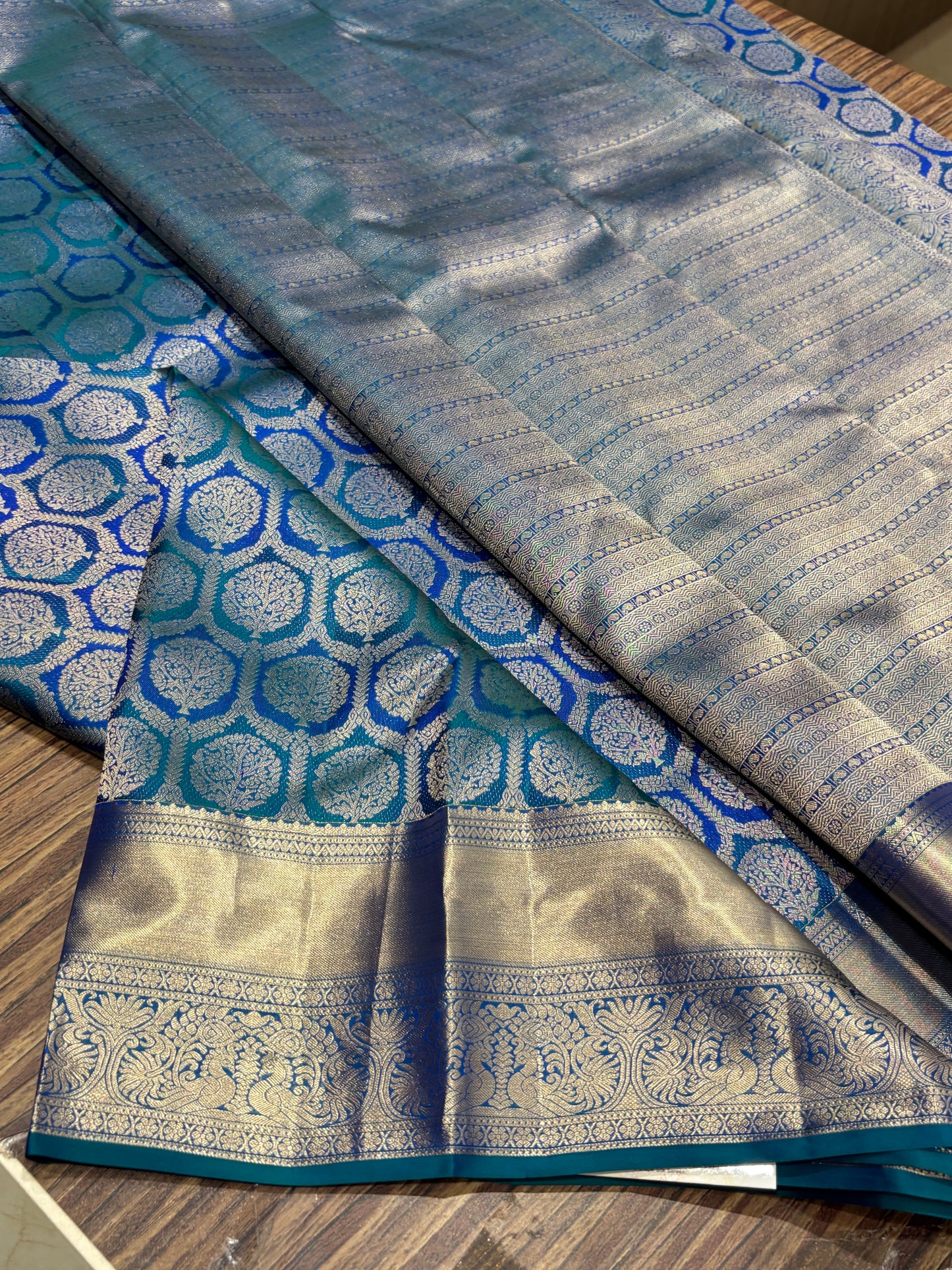 Pure Kanchipuram Broced Silk