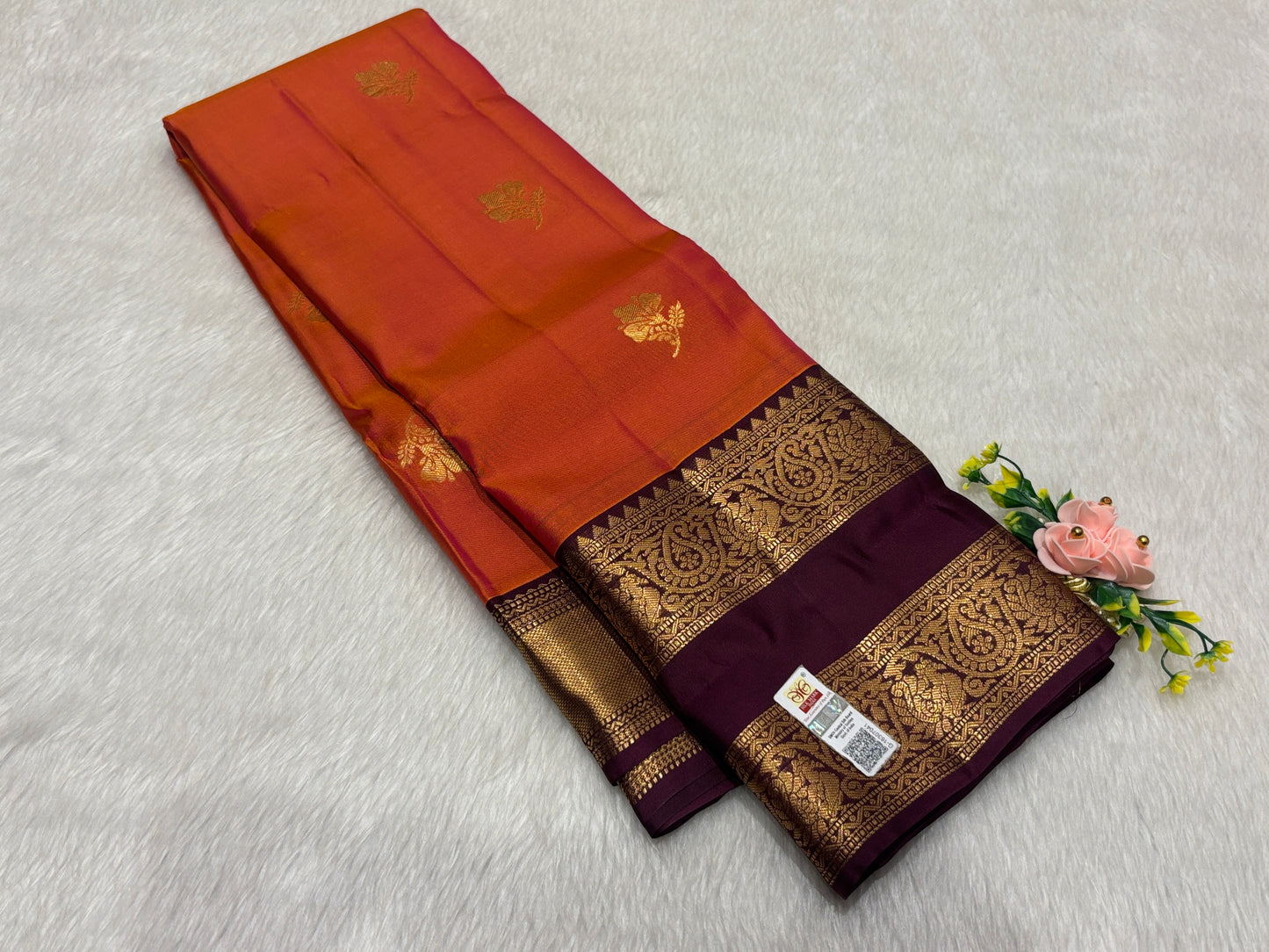 Pure Kanchipuram silk