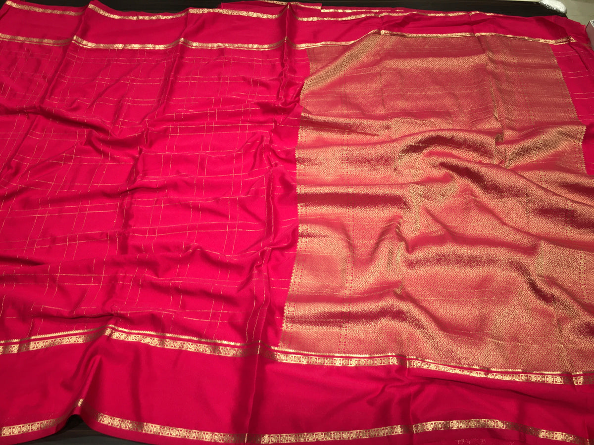 Semi Mysore Crape