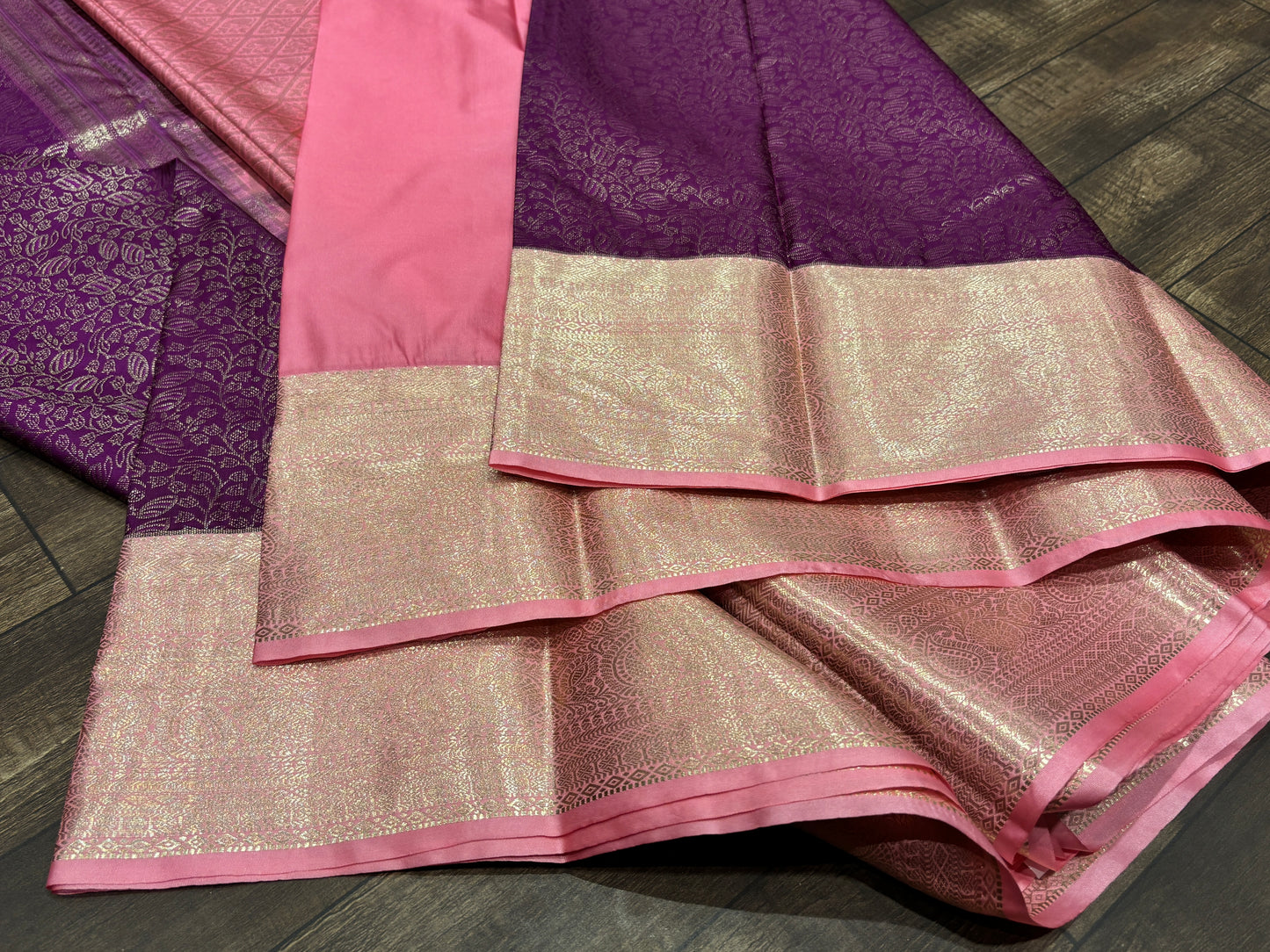 Semi Kanchipuram silk