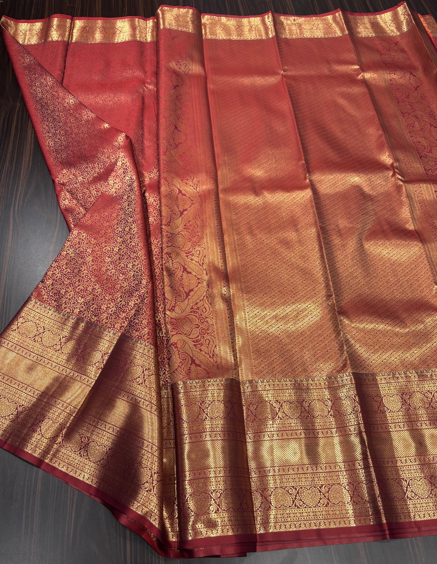 Semi Kanchipuram silk