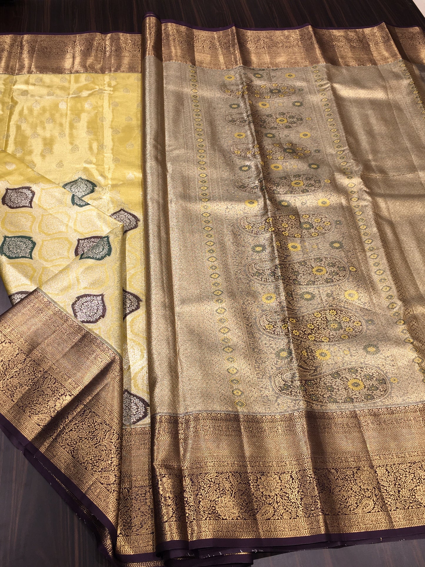 Semi Kanchipuram Tissue