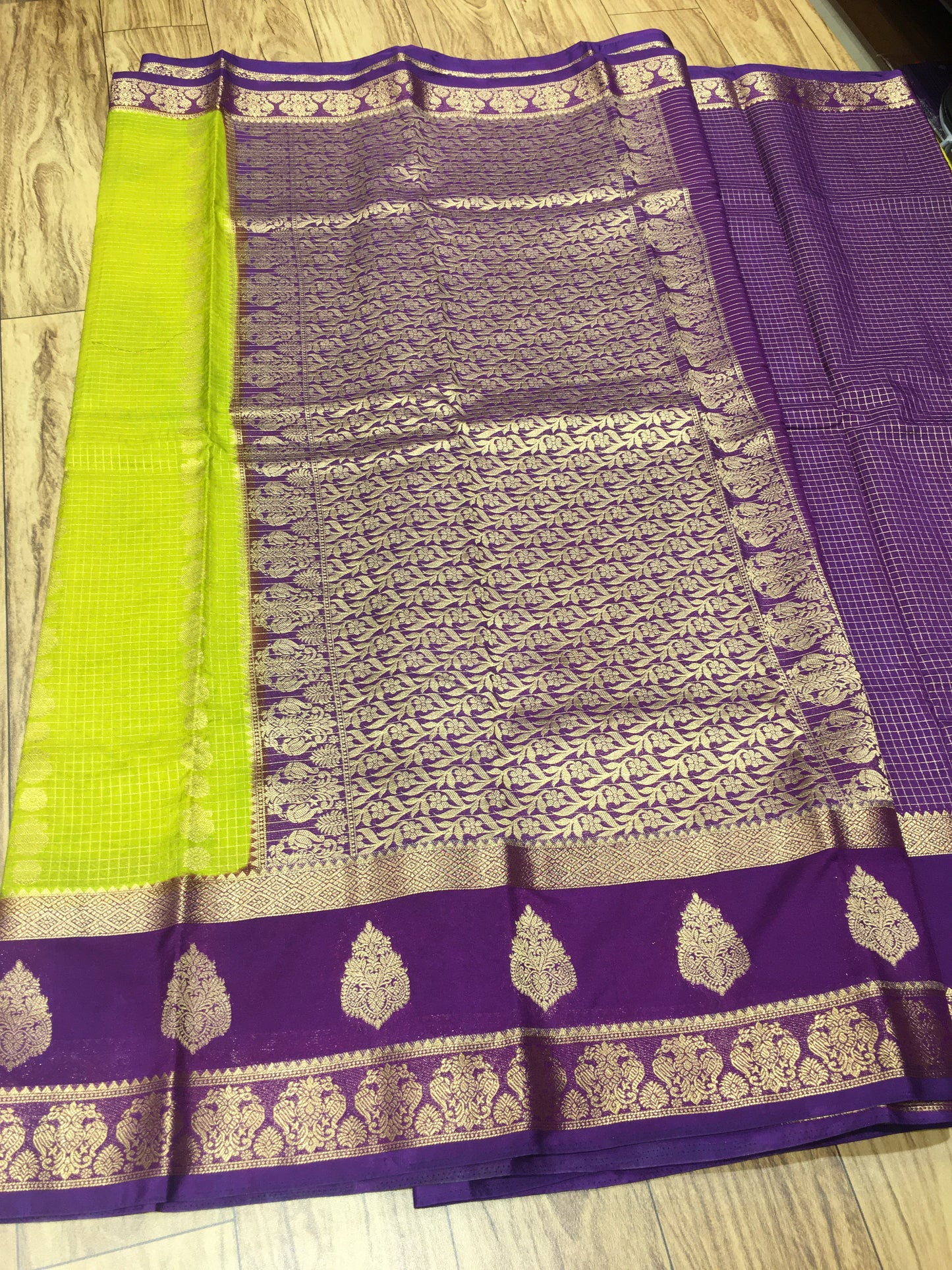 Semi Mysore Crape Silk
