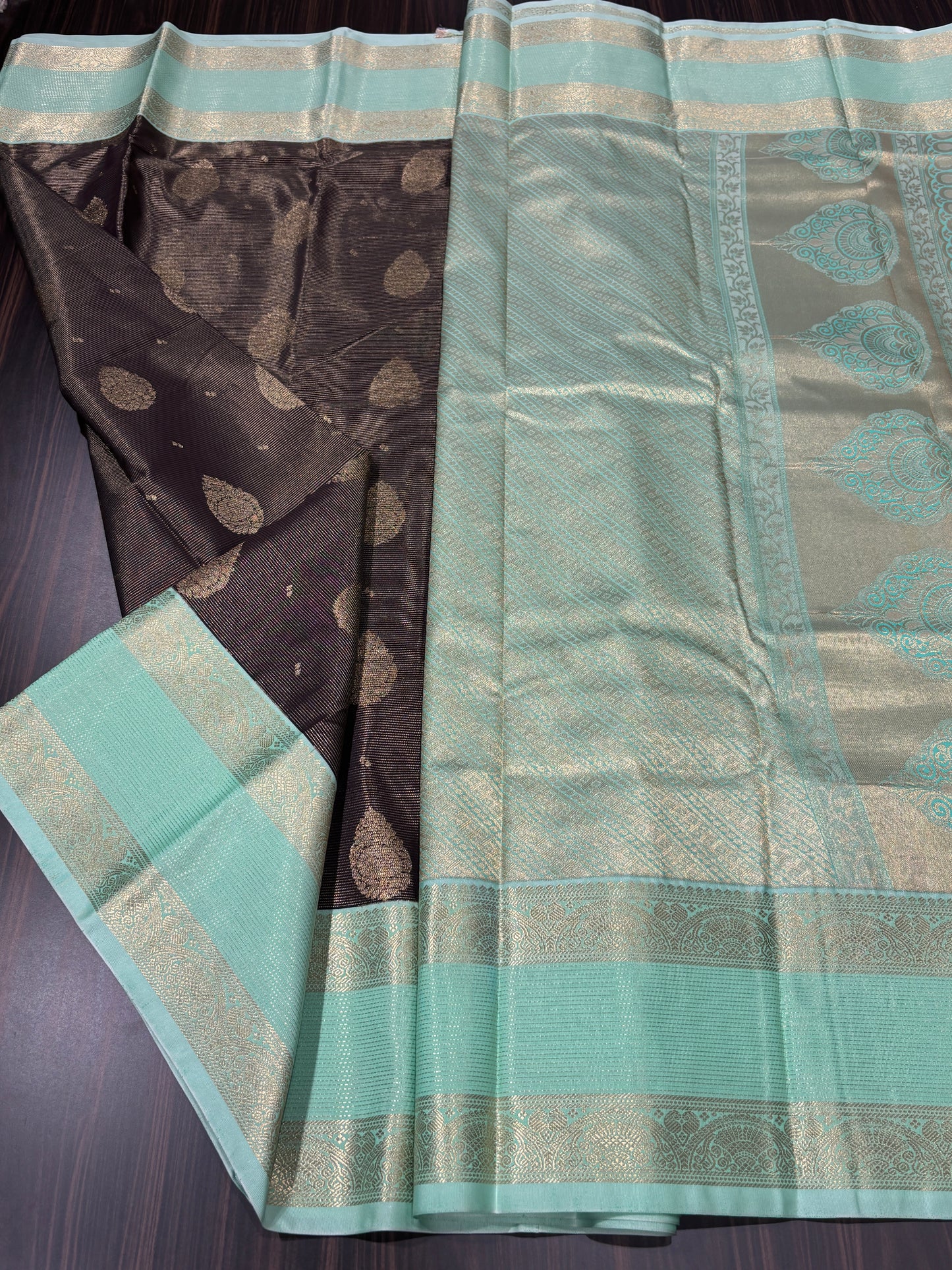 Semi Kanchipuram silk