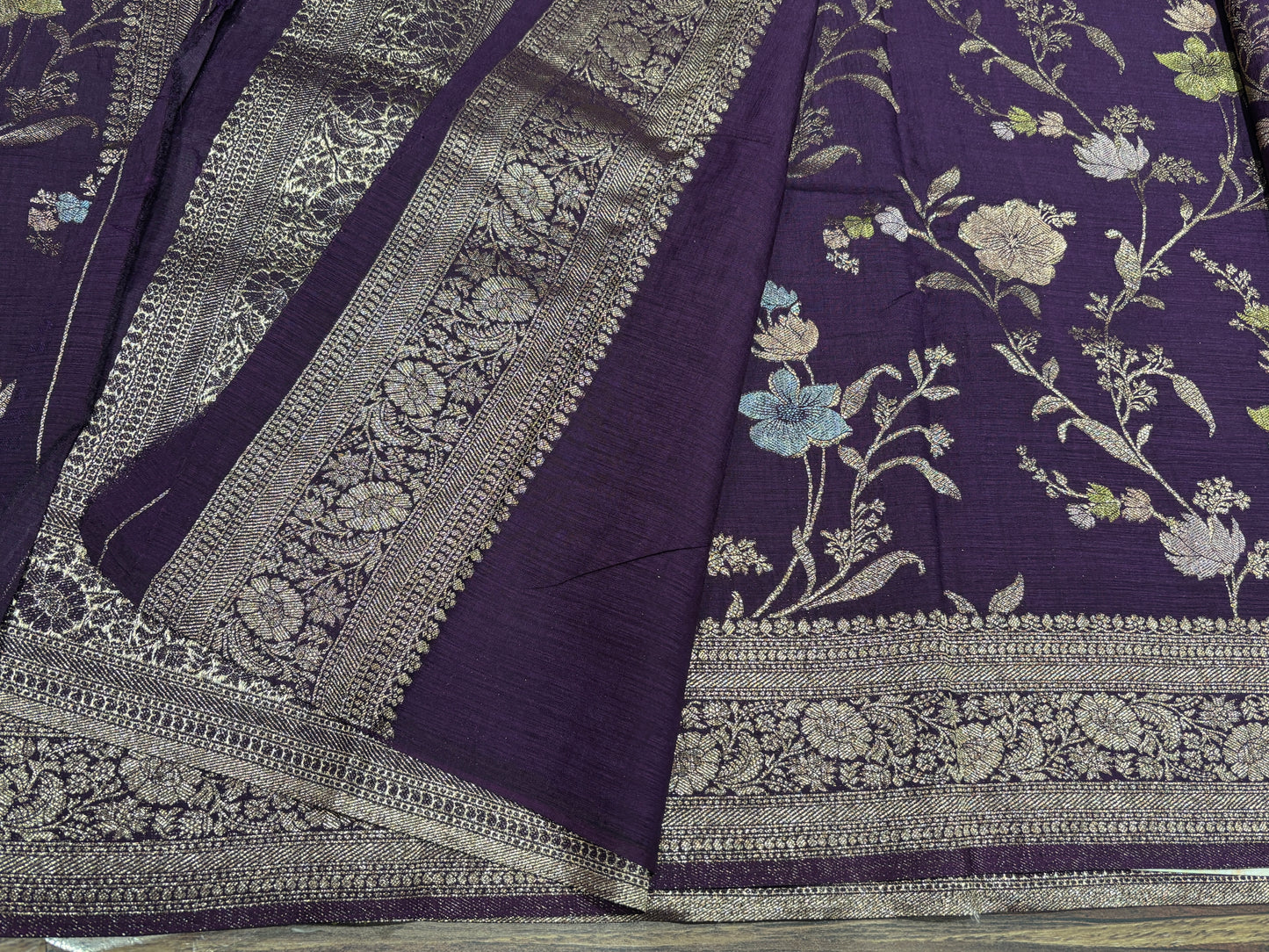 Soft tussar saree