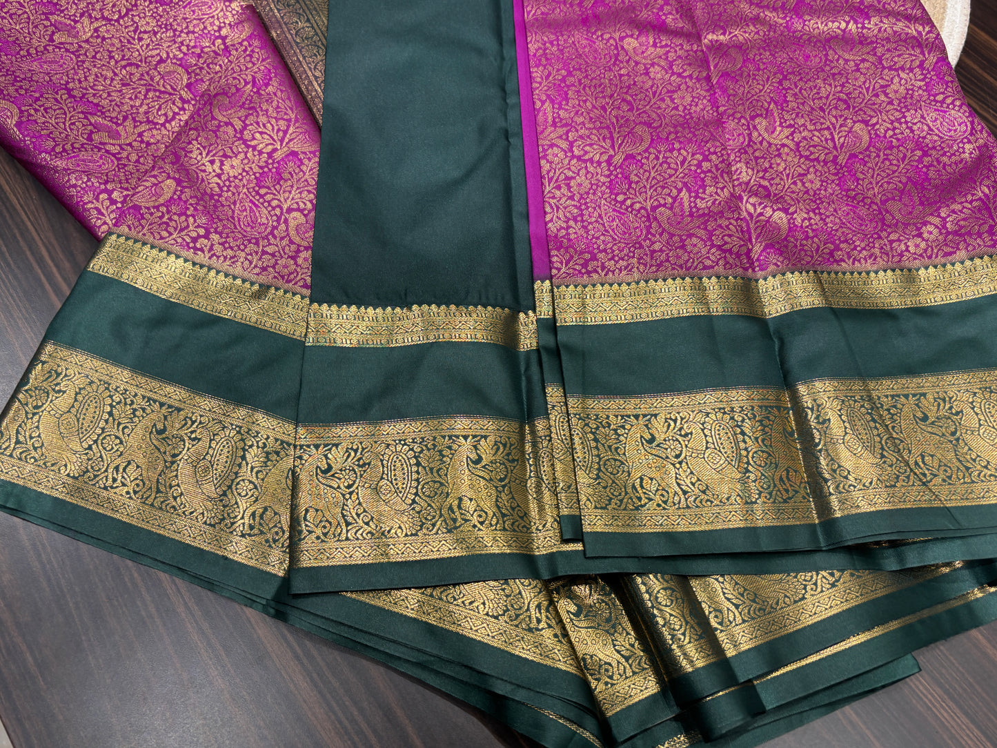 Semi Kanchipuram silk