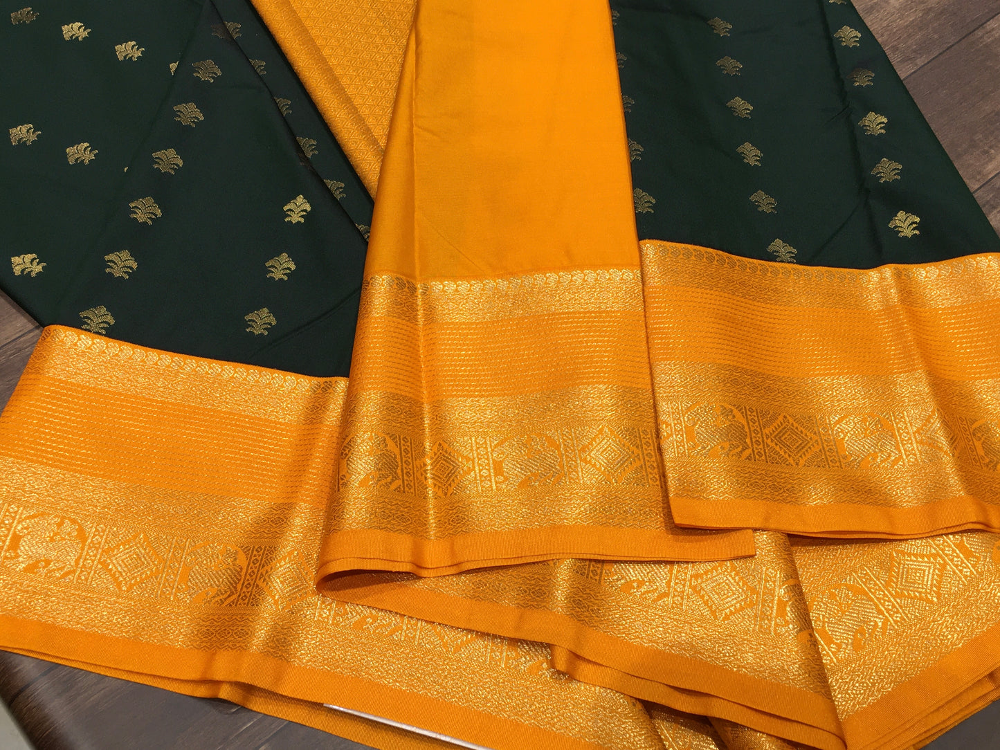 Semi Kanchipuram silk