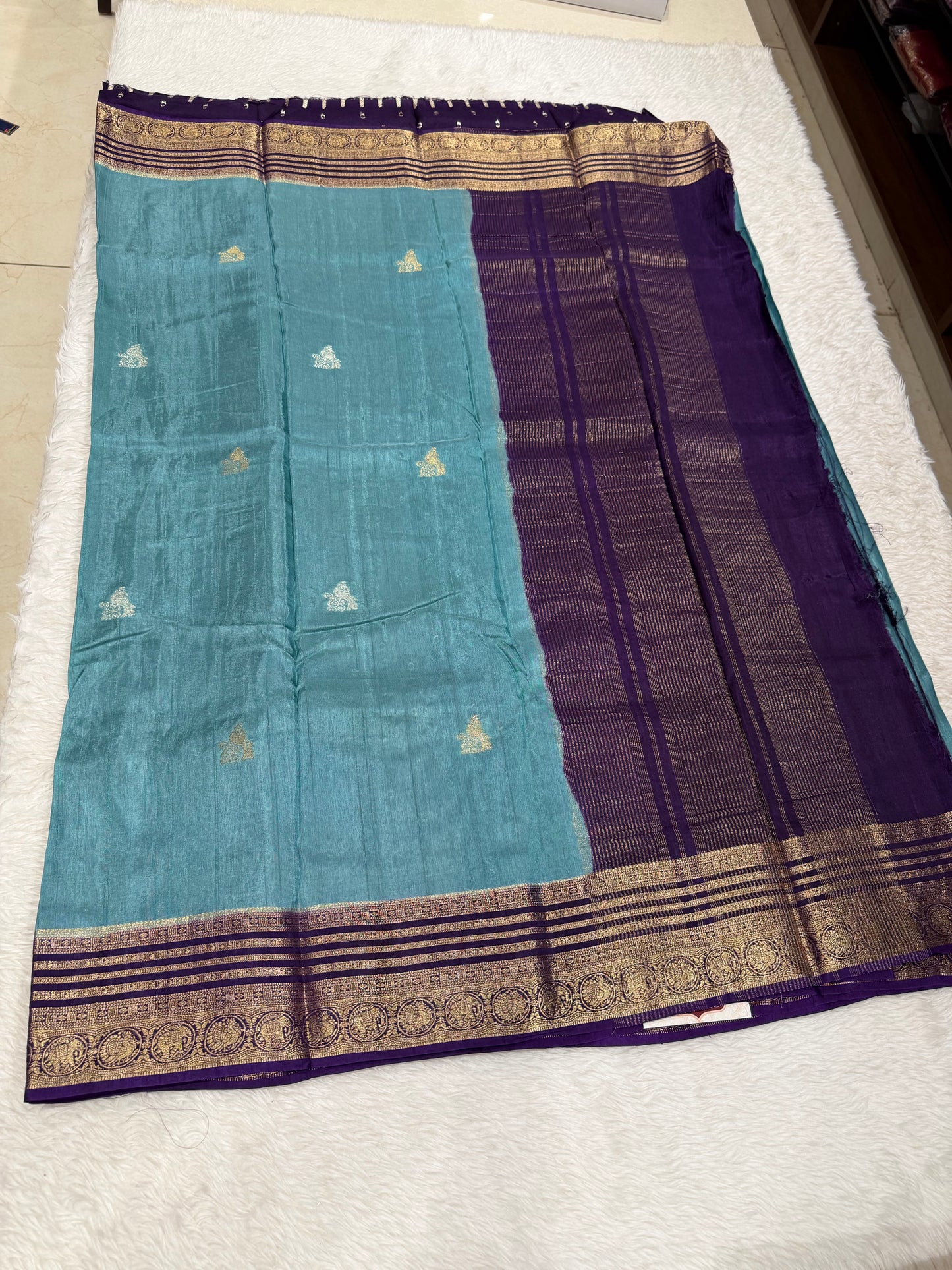 Semi Tussar Silk