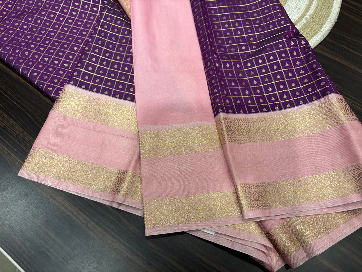 Semi Kanchipuram silk