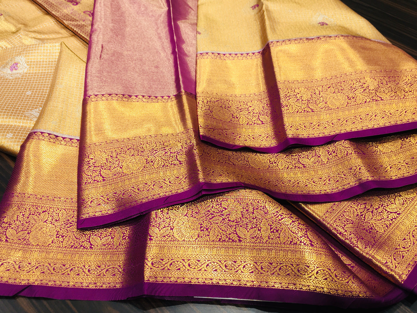 Semi Kanchipuram tissue