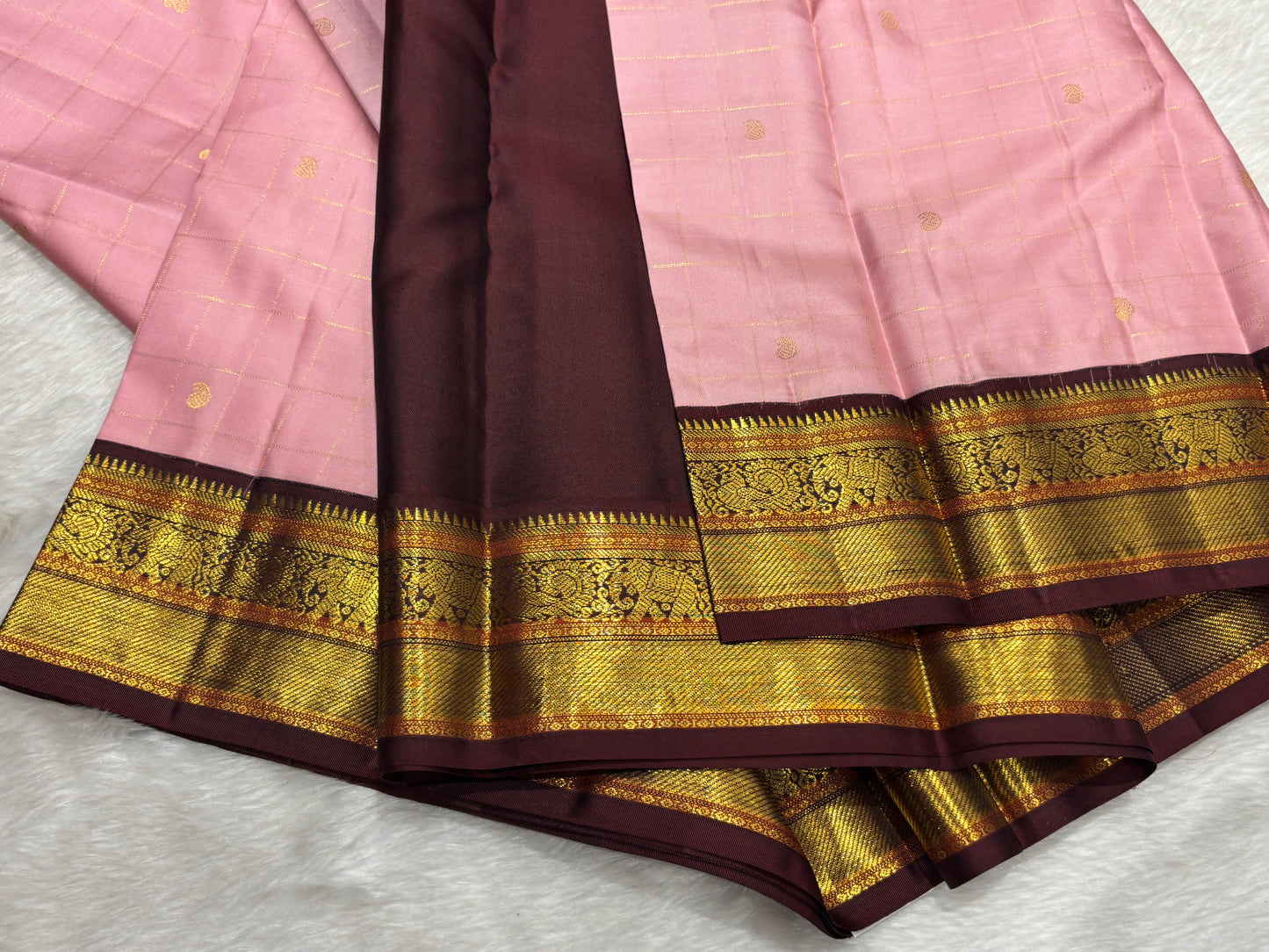 Pure Kanchipuram silk